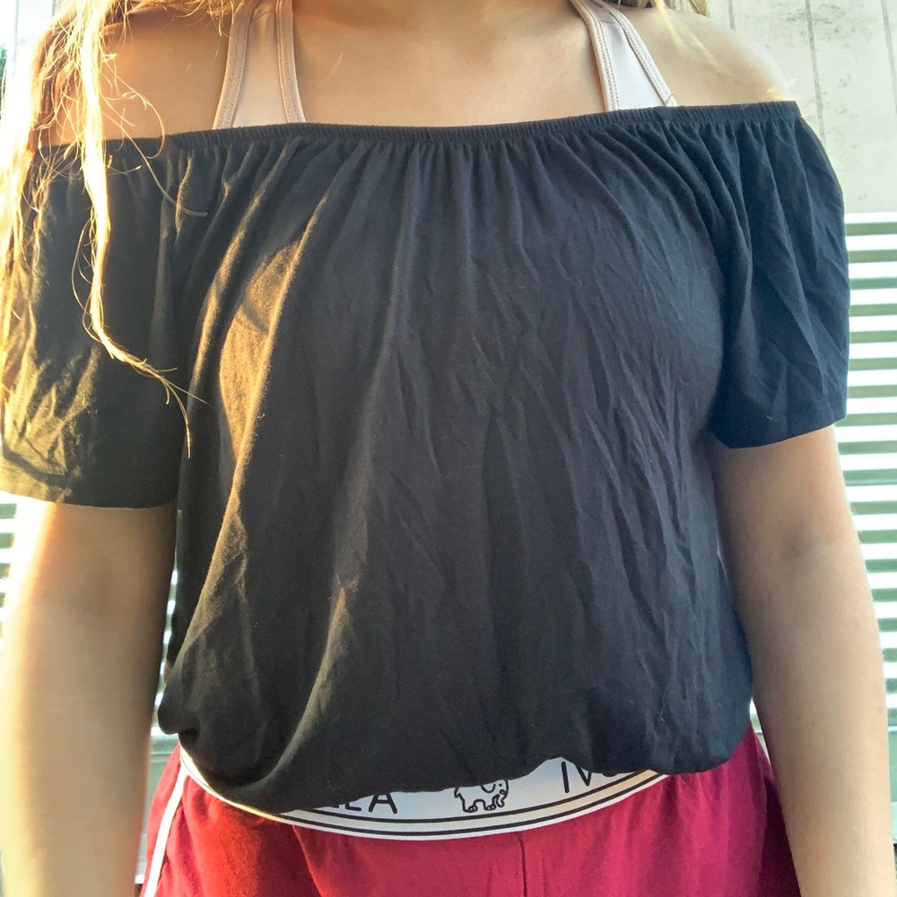 off the shoulder top :)